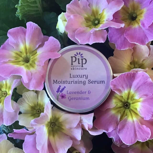 Lavender and Geranium Moisturising Serum.