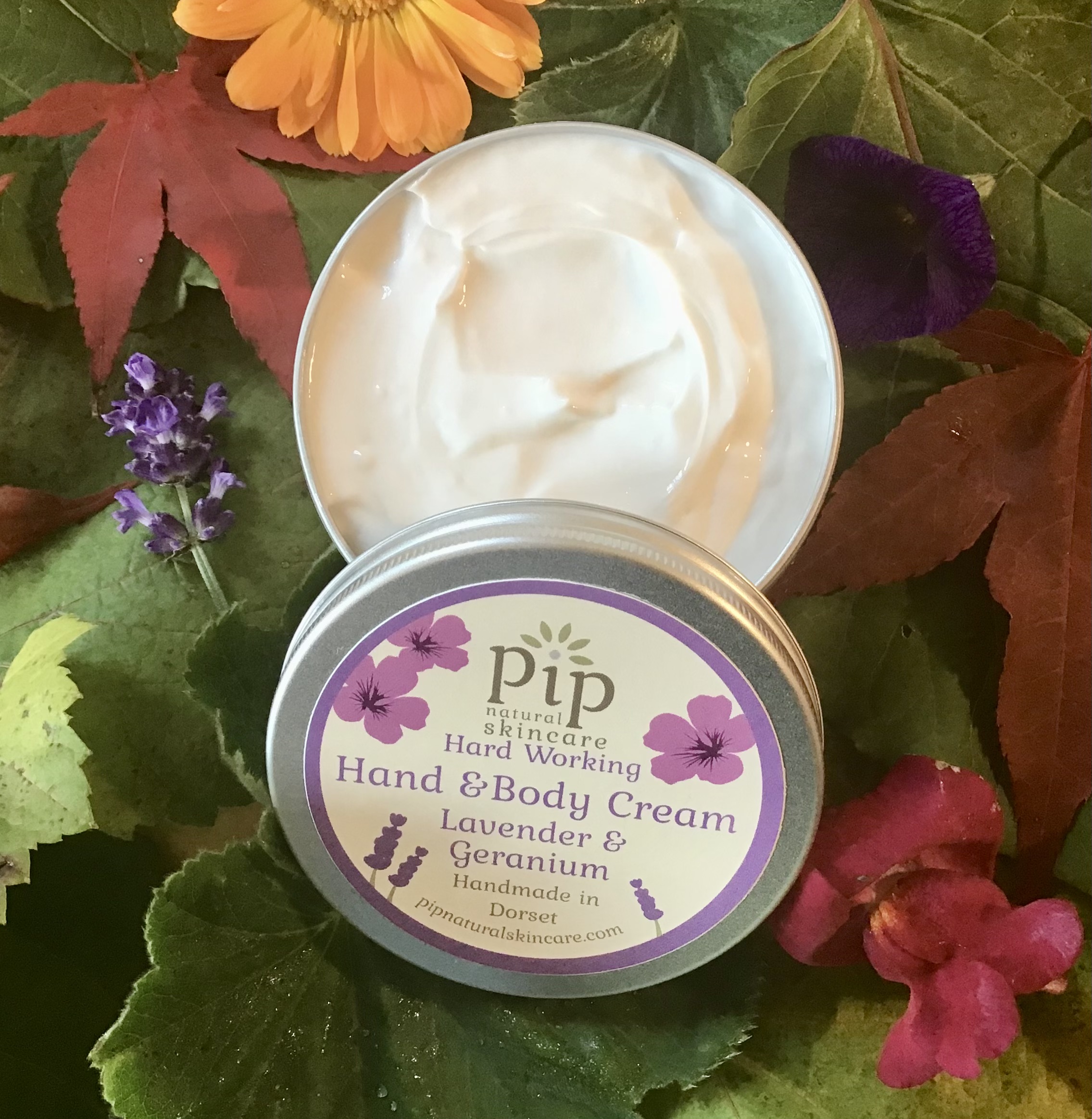Hard Working Hand & Body Cream with lavender & Geranium 100g e - Image 3