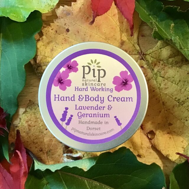 Hard Working Hand & Body Cream with lavender & Geranium 100g e