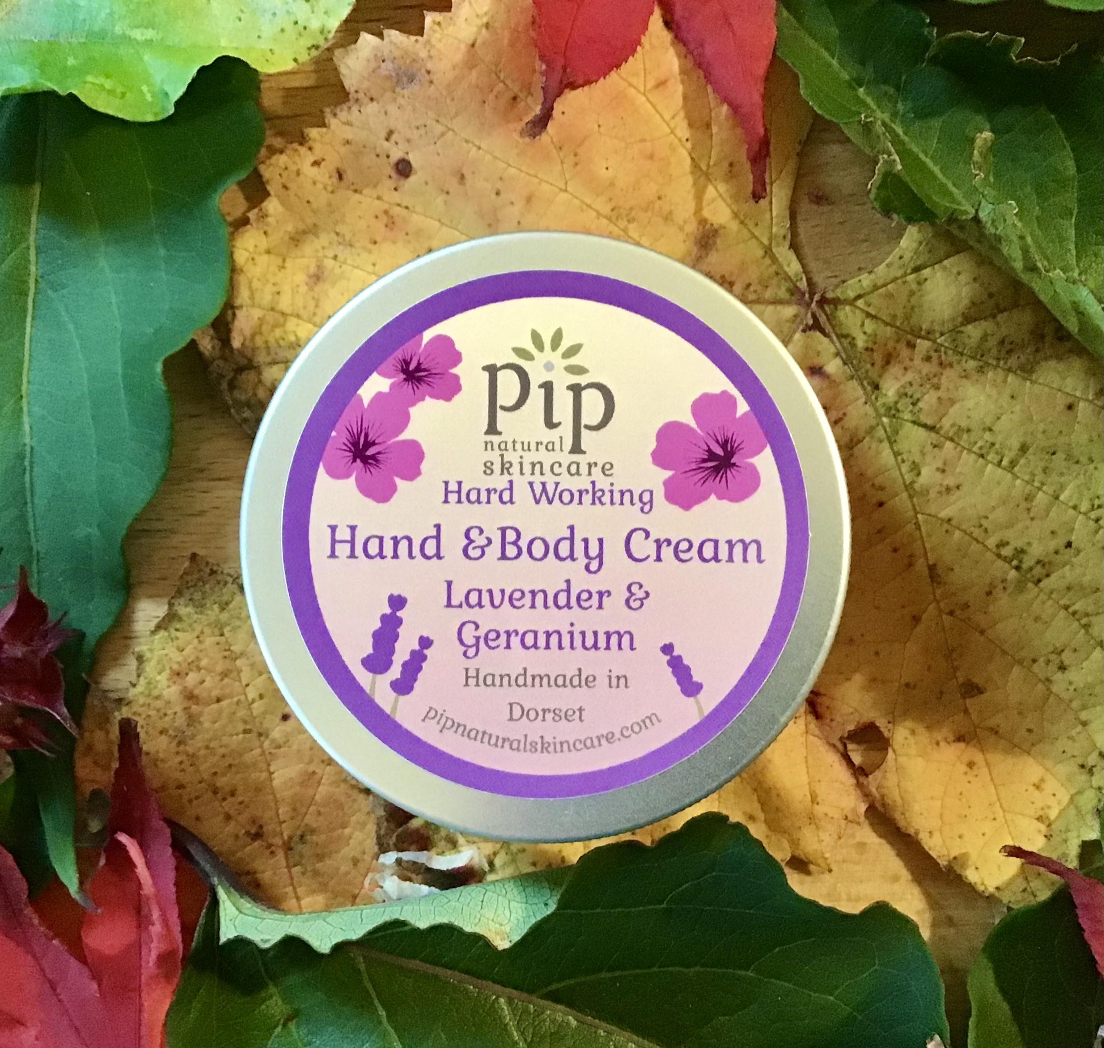 Hard Working Hand & Body Cream with lavender & Geranium 100g e